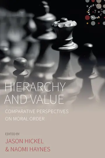 Cover of Hierarchy and Value