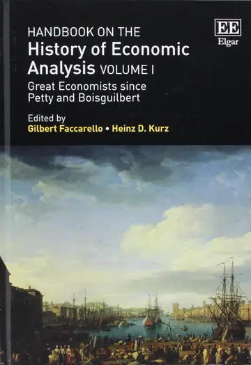 Cover of HDBK of Hist Econ Analysis