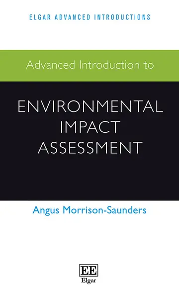 Cover of Advanced Introduction to Environmental Impact Assessment