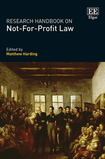 Cover of Research Handbook on Not-for-Profit Law