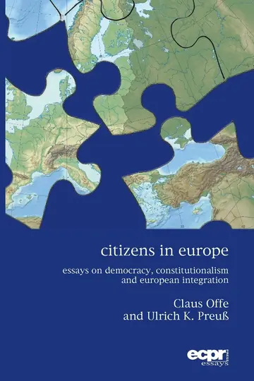 Cover of Citizens in Europe
