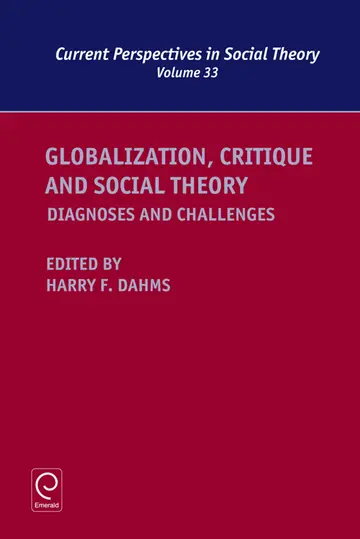 Cover of Globalization, Critique and Social Theory