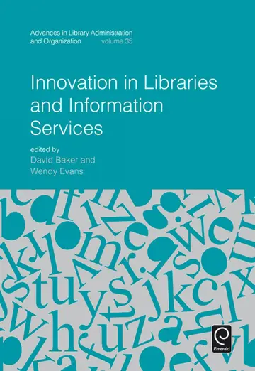 Cover of Innovation in Libraries and Information Services