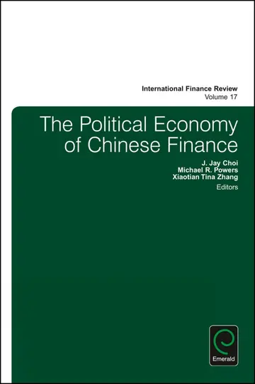 Cover of The Political Economy of Chinese Finance