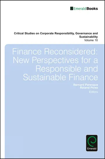 Cover of Finance Reconsidered