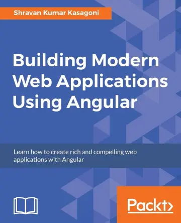Cover of Building Modern Web Applications Using Angular