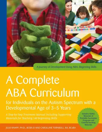 Cover of Complete Aba Curriculum for Individuals on the Autism Spectrum with A Developmental Age of 35 Years