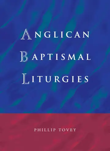 Cover of Anglican Baptismal Liturgies