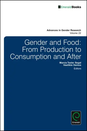 Cover of Gender and Food