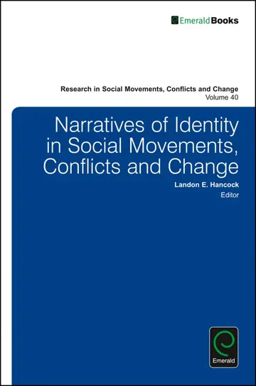 Cover of Narratives of Identity in Social Movements, Conflicts and Change