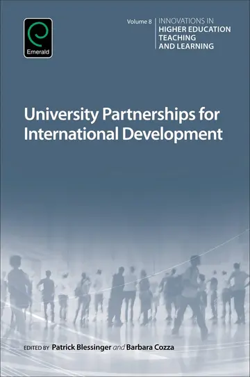 Cover of University Partnerships for International Development