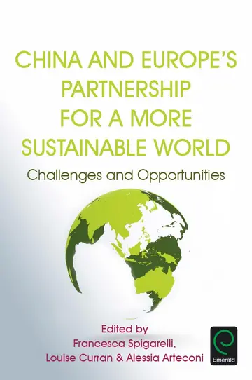 Cover of China and Europe’s Partnership for a More Sustainable World