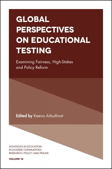 Cover of Global Perspectives on Educational Testing