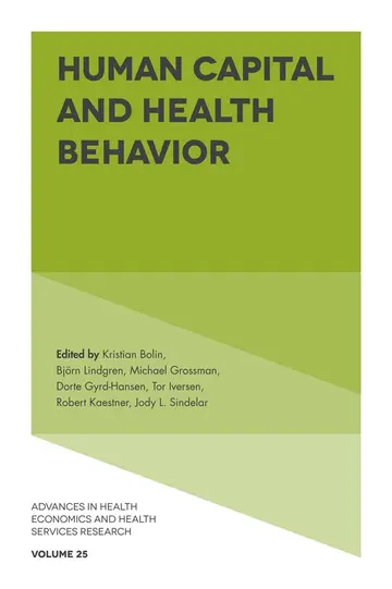Cover of Human Capital and Health Behavior