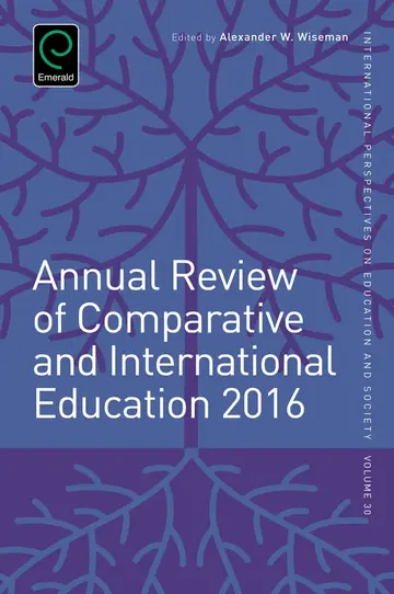 Cover of Annual Review of Comparative and International Education 2016