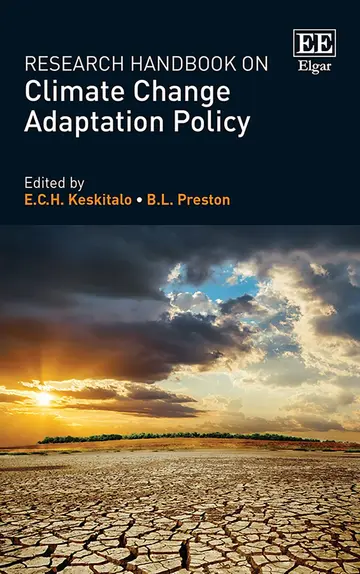 Cover of Research Handbook on Climate Change Adaptation Policy