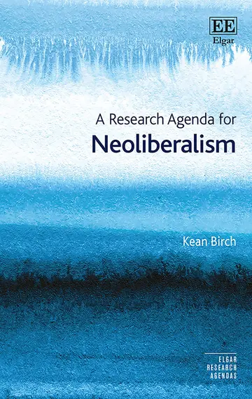 Cover of A Research Agenda for Neoliberalism