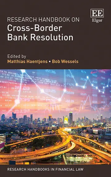 Cover of Research Handbook on Cross-Border Bank Resolution