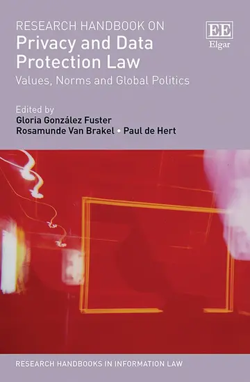 Cover of Research Handbook on Privacy and Data Protection Law