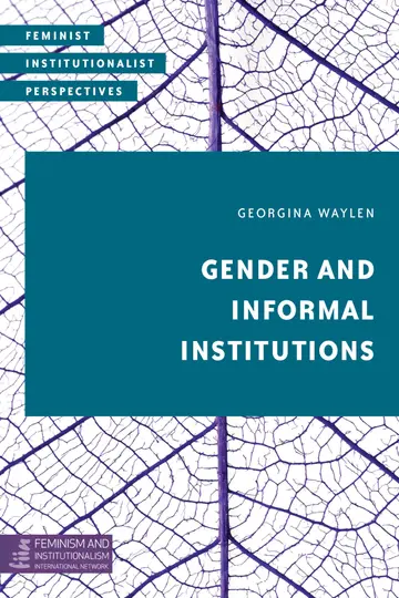 Cover of Gender and Informal Institutions
