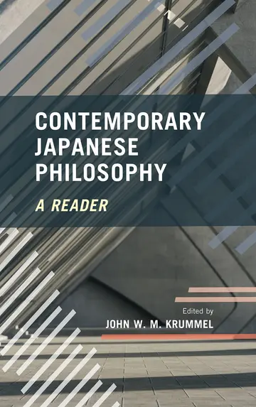Cover of Contemporary Japanese Philosophy