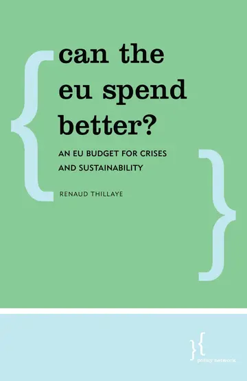 Cover of Can the Eu Spend Better?