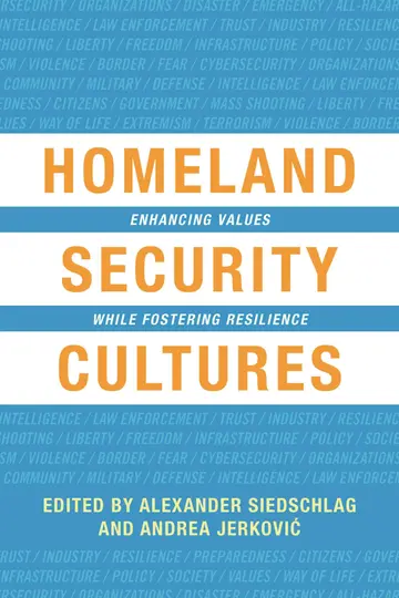Cover of Homeland Security Cultures