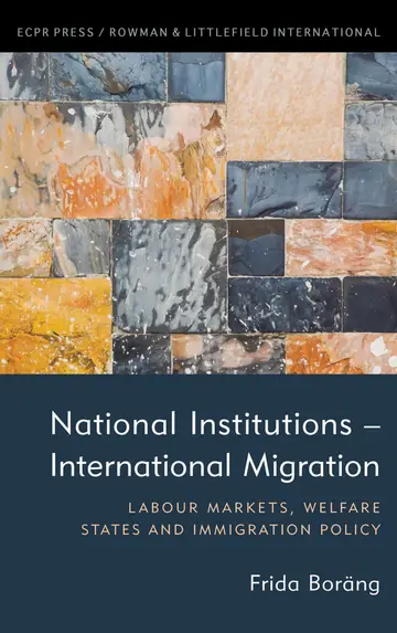 Cover of National Institutions – International Migration