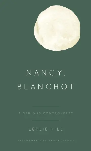 Cover of Nancy, Blanchot