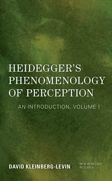 Cover of Heidegger's Phenomenology of Perception