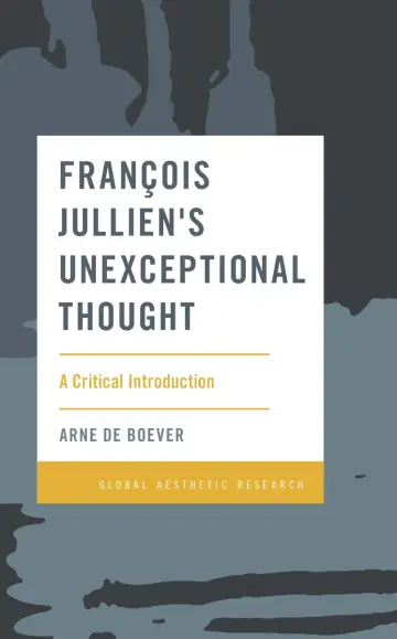 Cover of François Jullien's Unexceptional Thought
