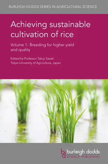 Cover of Achieving Sustainable Cultivation of Rice Volume 1