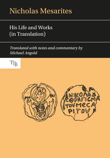 Cover of Nicholas Mesarites