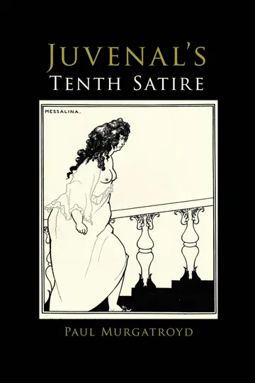 Cover of Juvenal's Tenth Satire