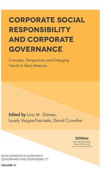 Cover of Corporate Social Responsibility and Corporate Governance