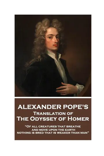 Cover of The Odyssey of Homer translated by Alexander Pope
