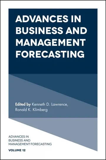 Cover of Advances in Business and Management Forecasting