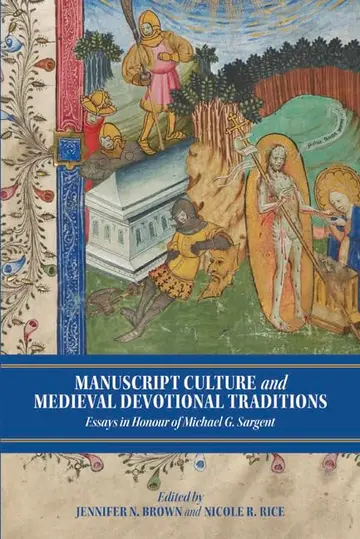Cover of Manuscript Culture and Medieval Devotional Traditions