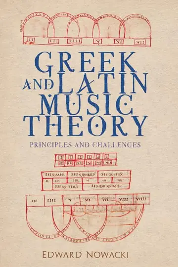 Cover of Greek and Latin Music Theory