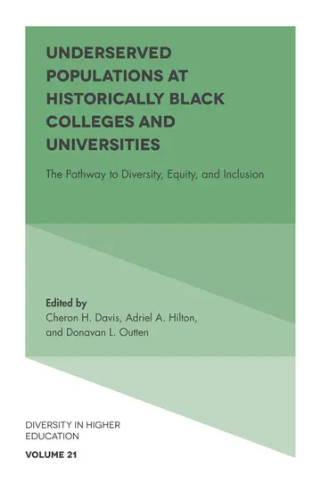Cover of Underserved Populations at Historically Black Colleges and Universities