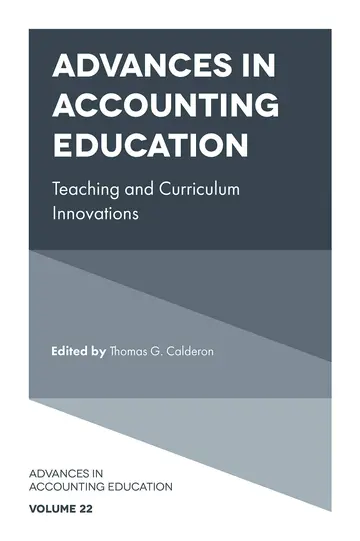 Cover of Advances in Accounting Education