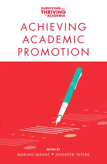 Cover of Achieving Academic Promotion