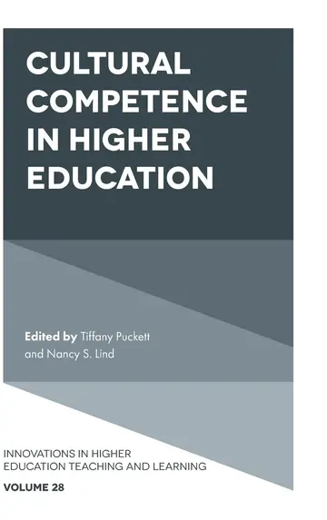 Cover of Cultural Competence in Higher Education