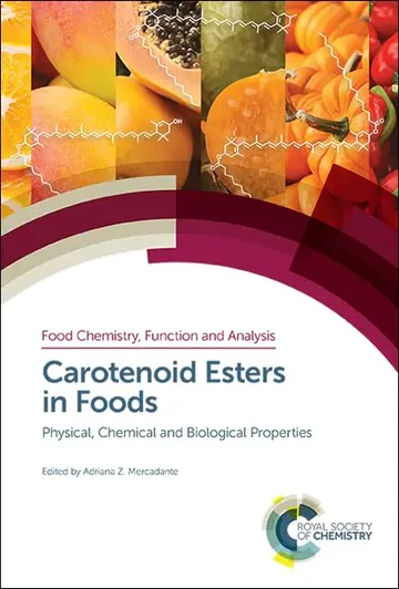 Cover of Carotenoid Esters in Foods