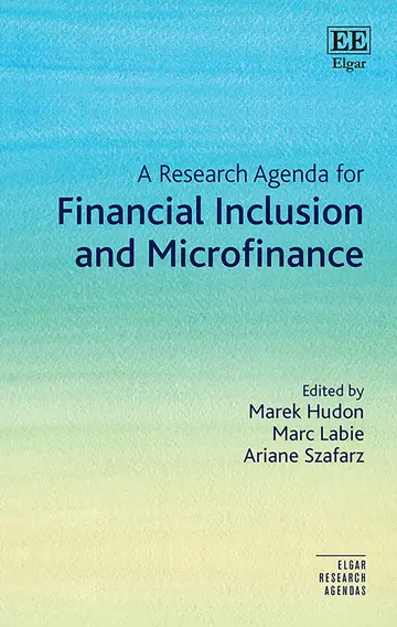 Cover of A Research Agenda for Financial Inclusion and Microfinance