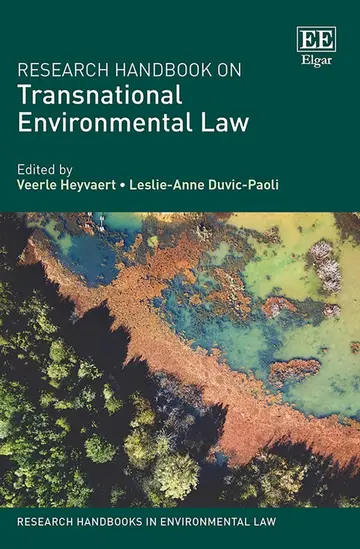 Cover of Research Handbook on Transnational Environmental Law