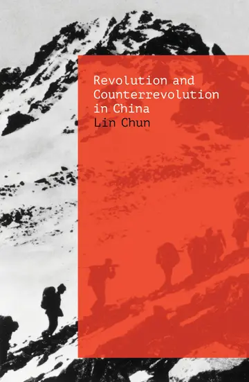 Cover of Revolution and Counterrevolution in China