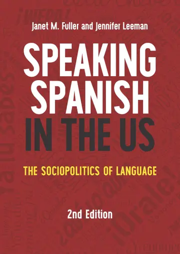 Cover of Speaking Spanish in the US