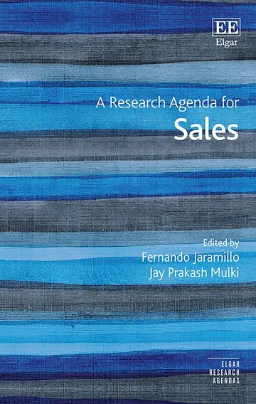 Cover of A Research Agenda for Sales