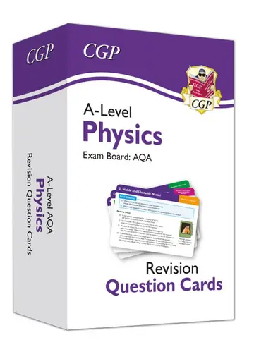 Cover of A-Level Physics AQA Revision Question Cards